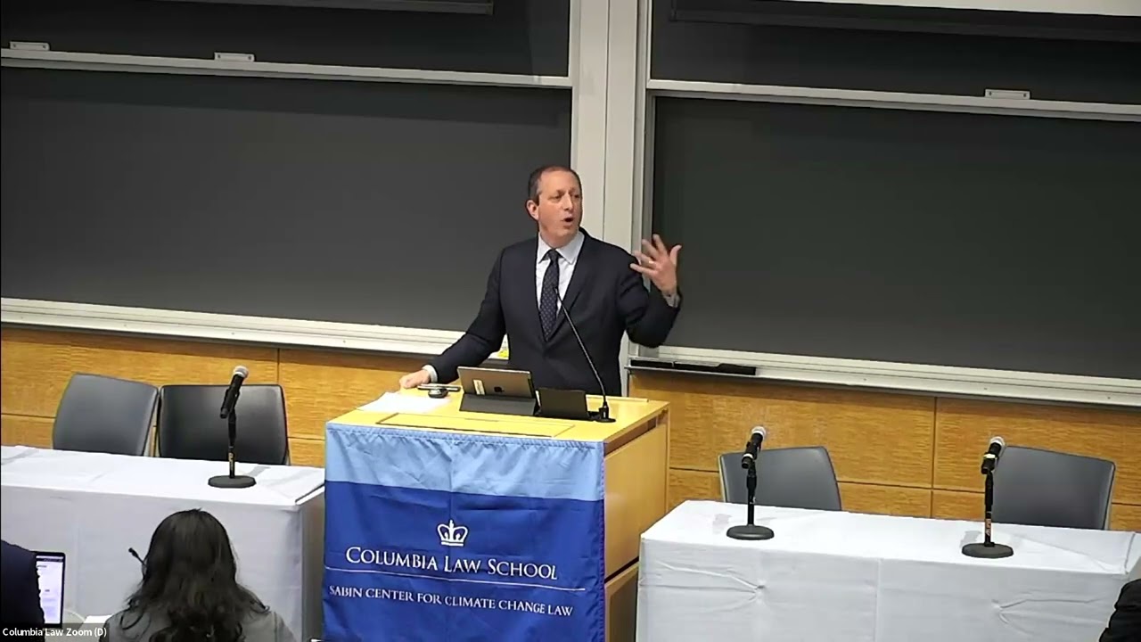 Legal Colloquium: The New Climate Fiduciaries: New York City Comptroller Brad Lander
