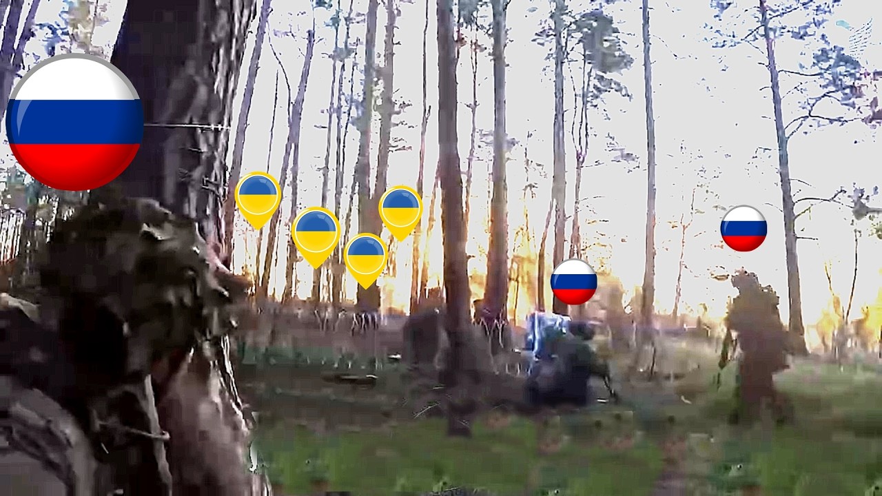 Shocking Close-Up Battle: Russian Special Forces vs Ukrainian Troops