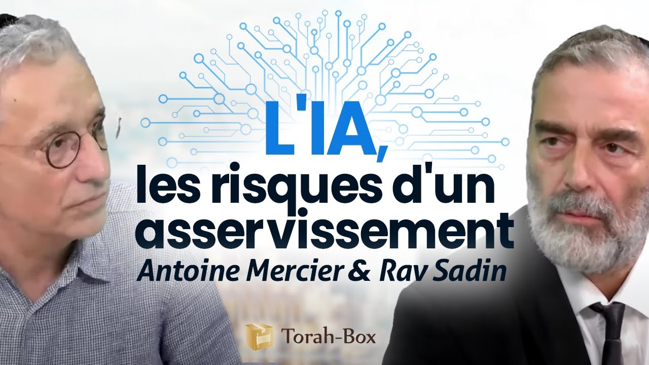 INTELLIGENCE ARTIFICIELLE (IA) : LES RISQUES D'UN ASSERVISSEMENT (Rav Sadin / Antoine Mercier)