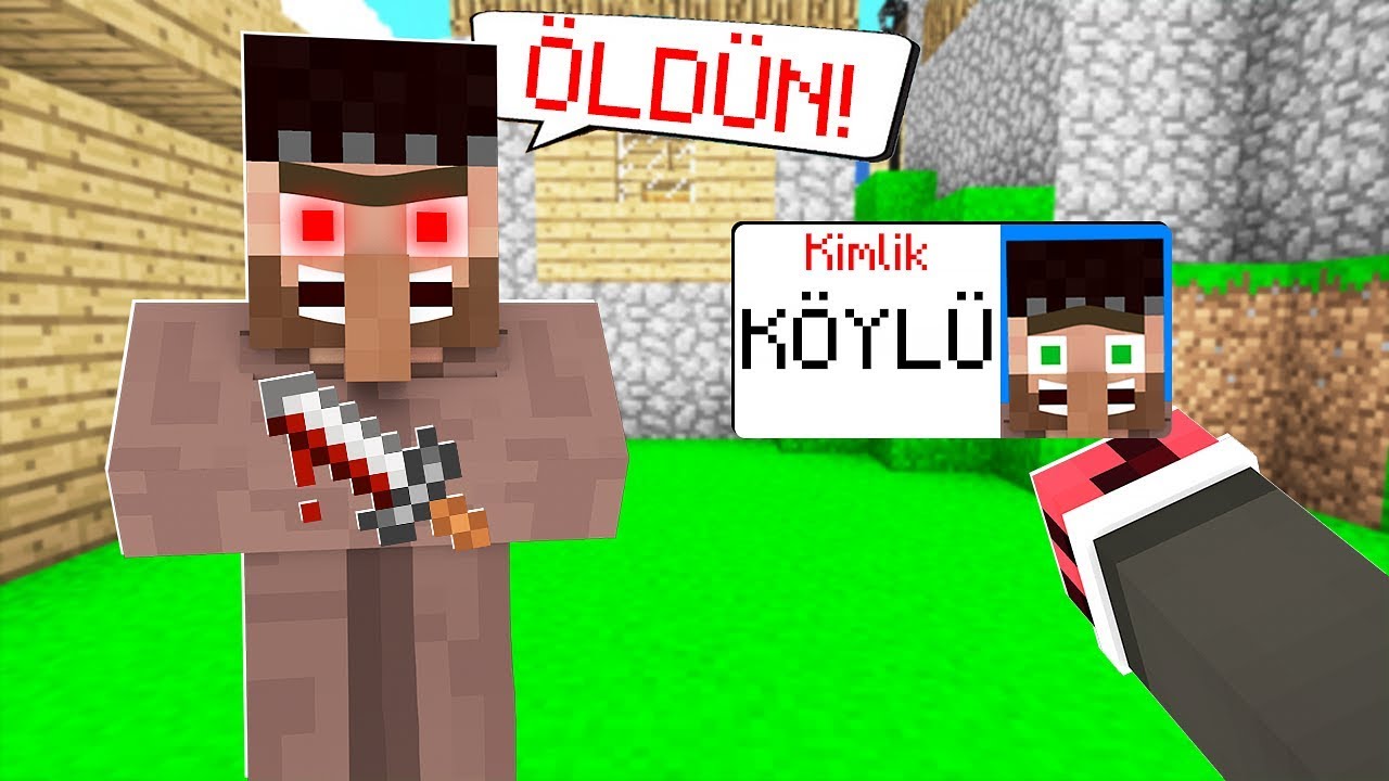 FAKİR KÖYDE KİMLİK KONTROLÜ YAPTI! 😱 - Minecraft