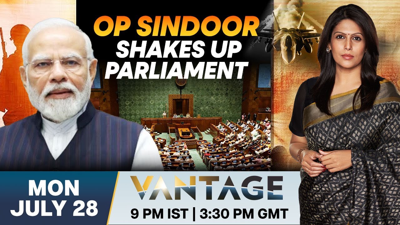 LIVE | Op Sindoor: Government & Opposition Clash Over Trump, Fighter Jets |Vantage with Palki Sharma