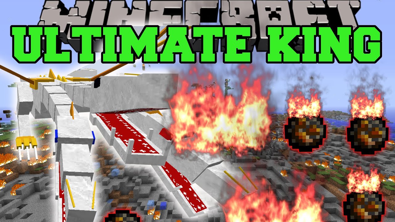 Minecraft: THE ULTIMATE KING (У ВАС ЕСТЬ 10 ​​СЕКУНД, ЧТОБЫ БЕЖАТЬ!) Модификация