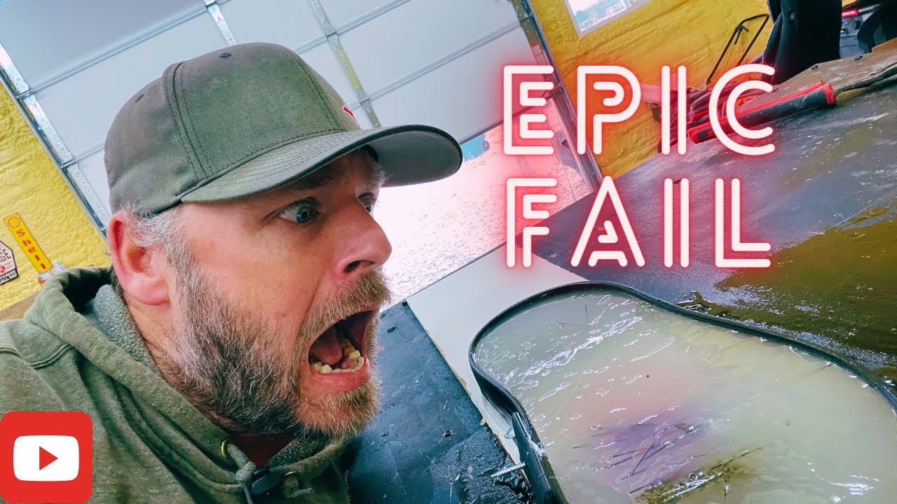 EPOXY RESIN PROJECT GOES HORRIBLY WRONG!