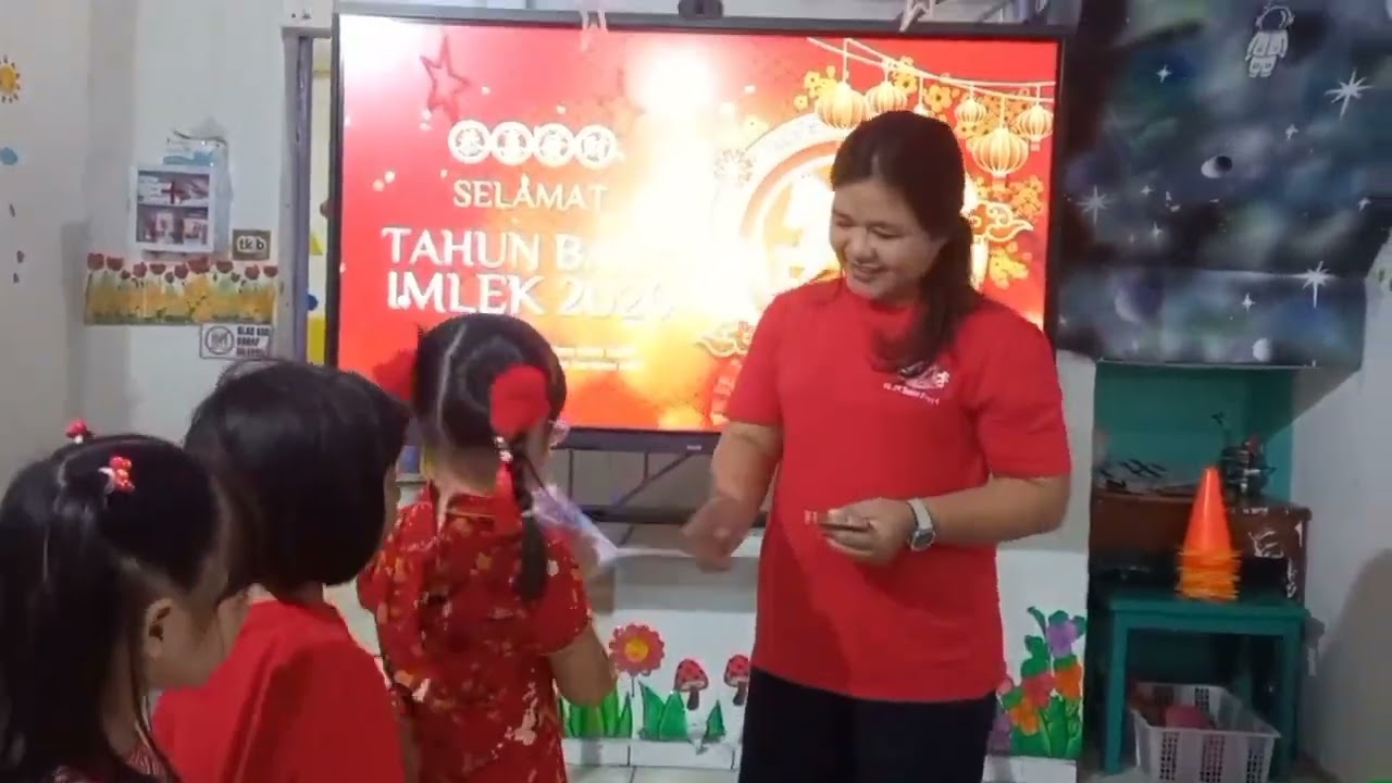 Kegiatan perayaan Imlek dan Valentine KB Saint Enoch 2026 dan Edukasi dari Yakult Indonesia 🙏🏻😇🥰