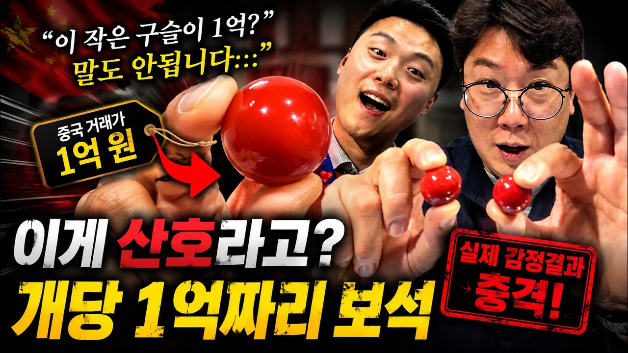 방울토마토 같은 것 중국에 다 수출해서 외화벌이 하는 국제 유색보석딜러