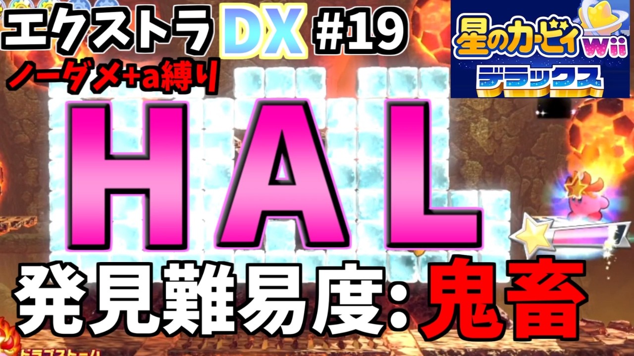 【星のカービィWiiデラックス】このHAL部屋初見で見つけた人いる!?エクストラDX #19