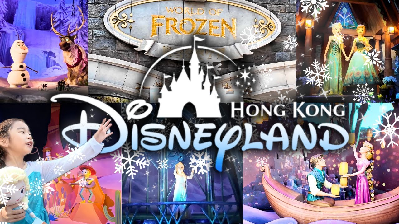 World of Frozen at Hong Kong Disneyland ❄️ Frozen Ever After Ride & More!