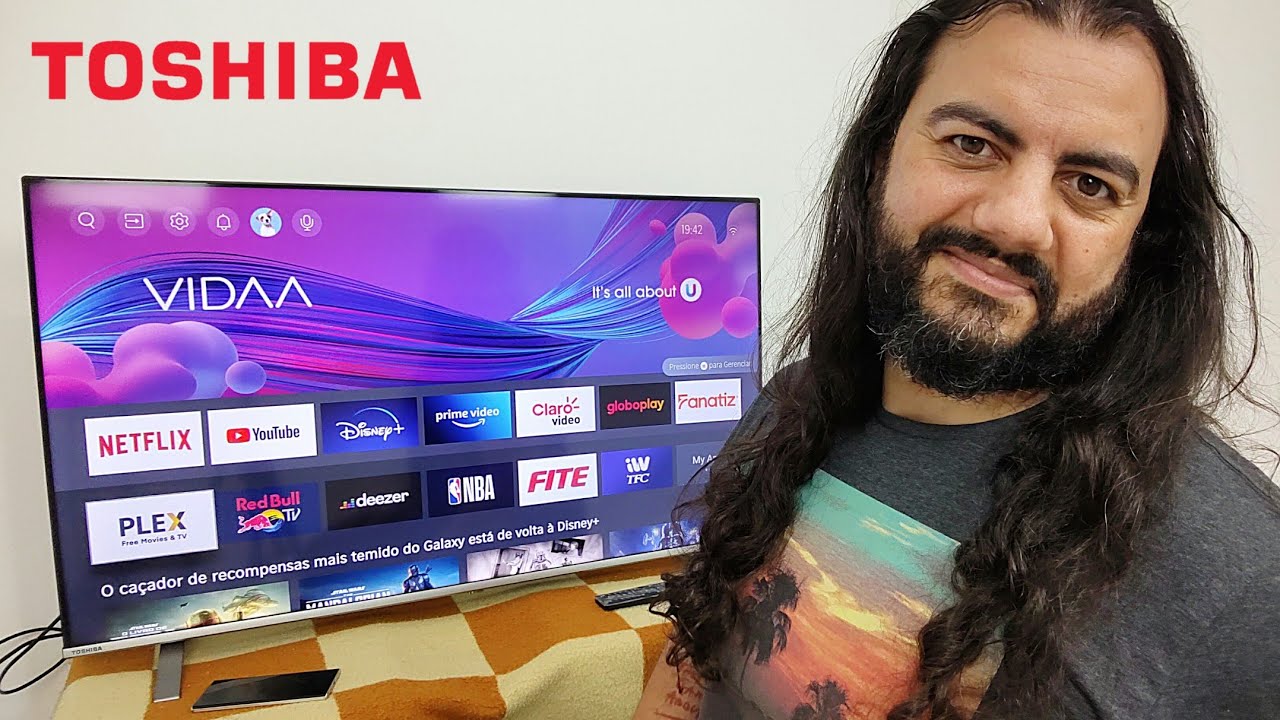 Unboxing (desembalando) Toshiba 50C350KB