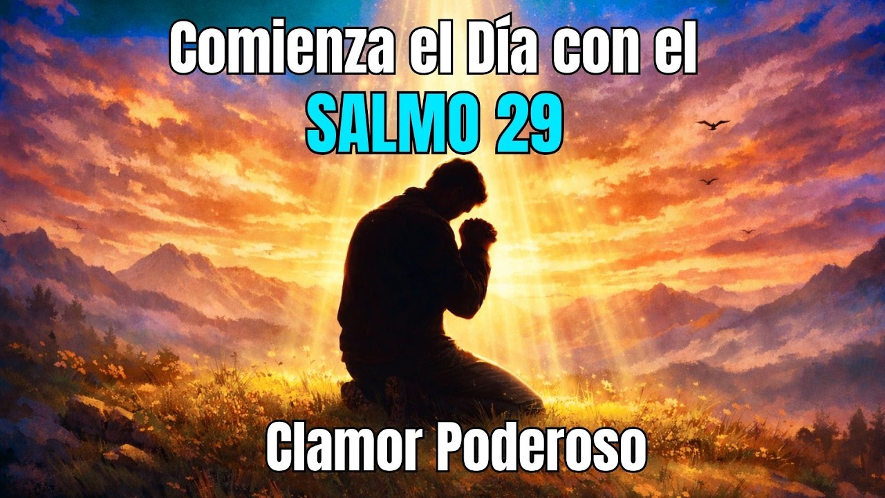 Comienza el Día con el Salmo 29 | Poderosa Oración de PAZ EN LA TORMENTA Y PODER DEL SEÑOR