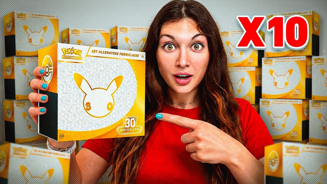 Apro TUTTO IL CASE intero di ETB POKEMON 30th Anniversario a caccia delle carte pi&ugrave; RARE