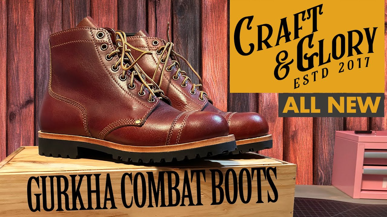 The All New Craft and Glory Gurkha Combat Boots