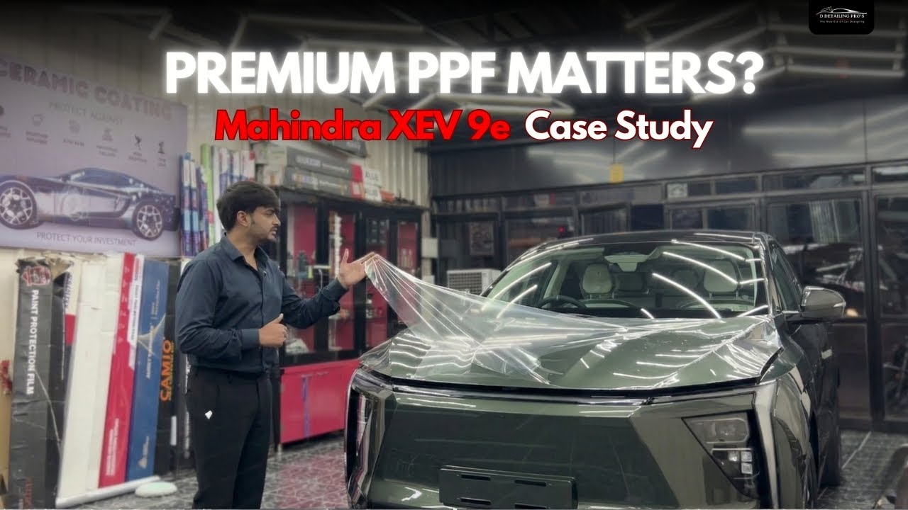 Brand New Mahindra XEV 9E पर Premium PPF | Live Unboxing + Customer on Video Call=Full Transparency🥰