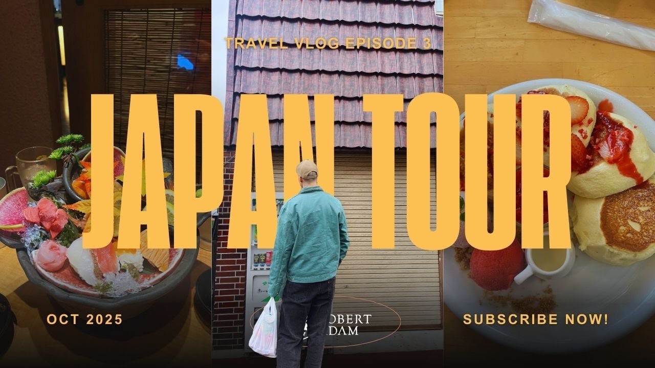 Robert Adam On Tour In Japan Vlog Episode 3