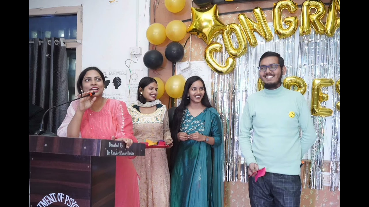 Freshers' Party 2024 | PG Department of Psychology | Patna University