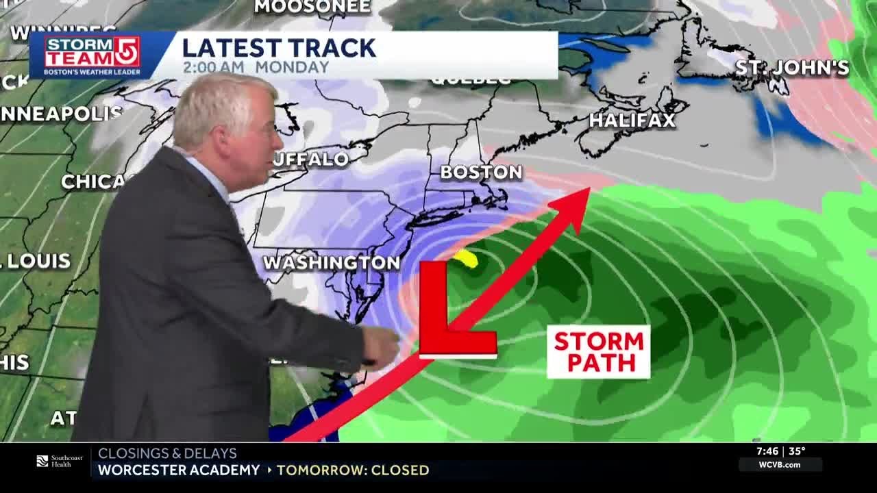 Video: Warming trend after nor'easter moves through