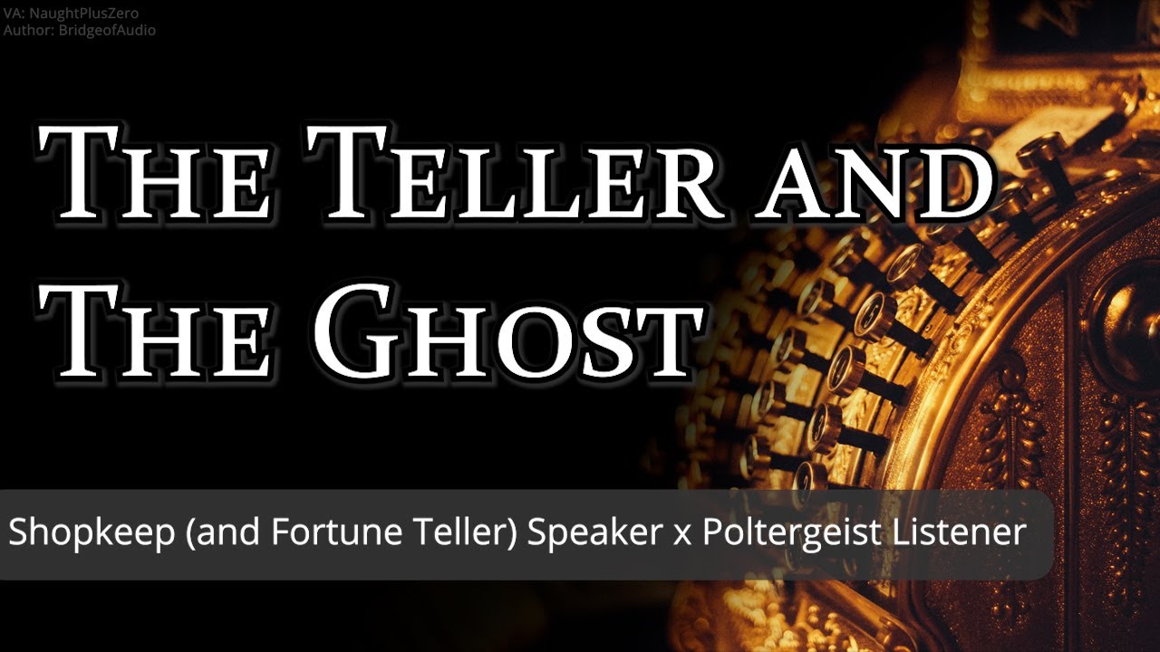 The Teller and The Ghost [M4A] [Shopkeep x Ghost] [Established Relationship] [Not Mad, Disappointed]