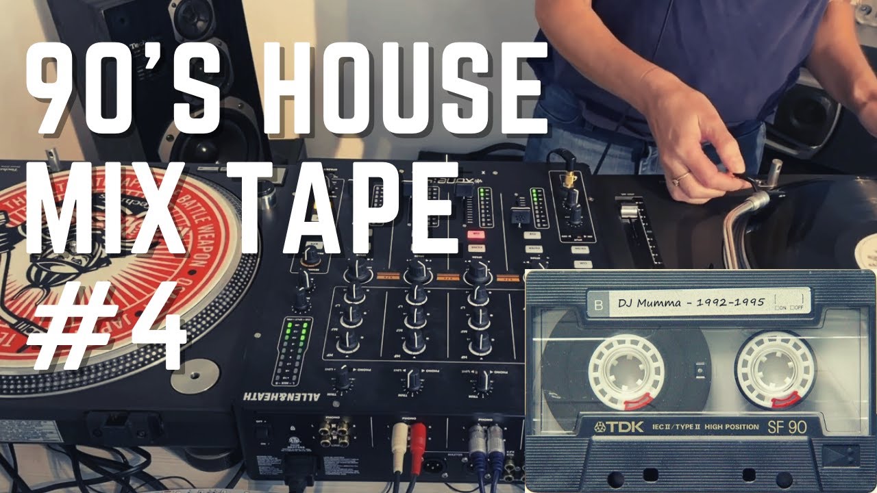 90's House Mix Tape #4 | 100% Vinyl Underground House Set | 1992-1995