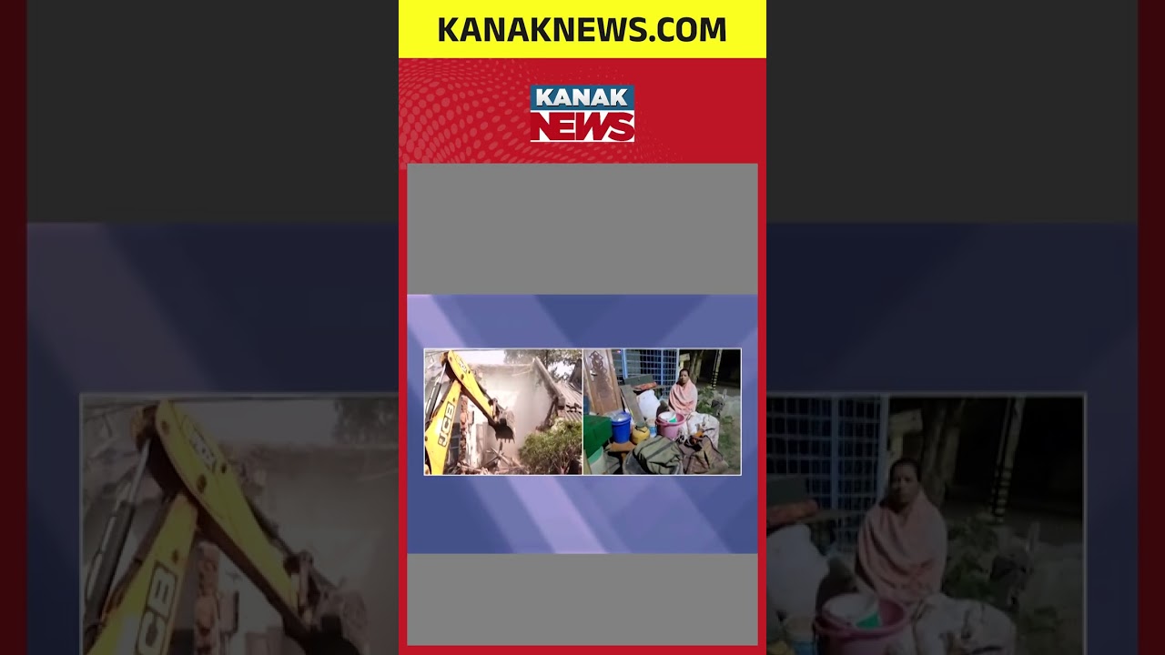 Families Forced to Spend Night in Open After Forced Eviction in Berhempur