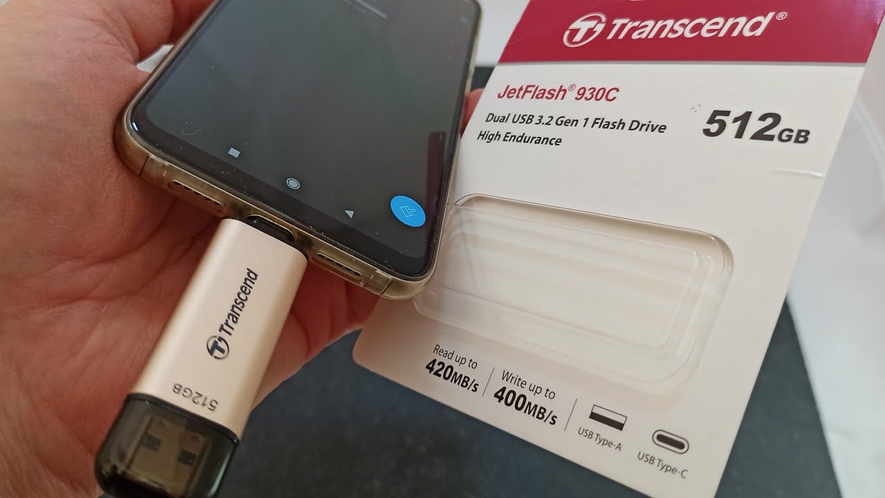 Jak przenieść zdjęcia z telefonu na komputer? Test pendrive USB-C JetFlash 930C Transcend