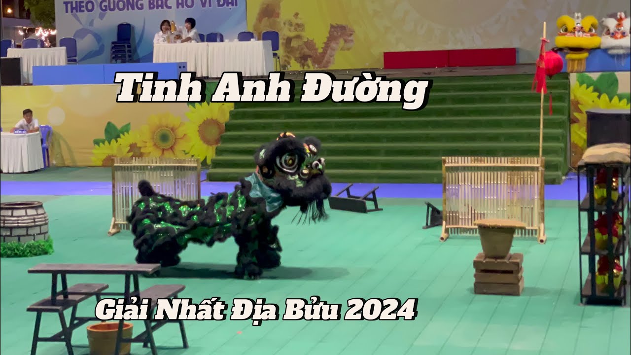Đoàn LSR Tinh Anh Đường - Hạng Nhất Môn Địa Bửu - Giải Lân Sư Rồng Vô Địch Quốc Gia 2024