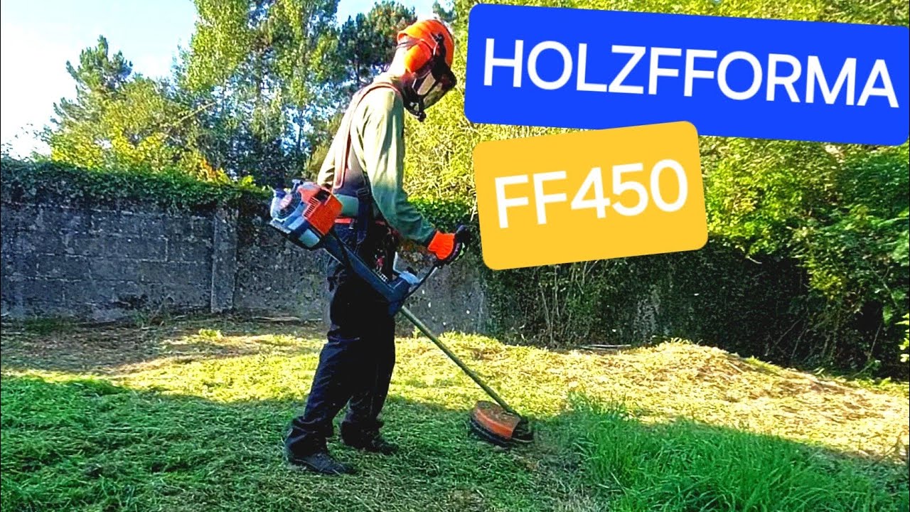 Desbroce con Holzfforma FF450 = Stihl FS450
