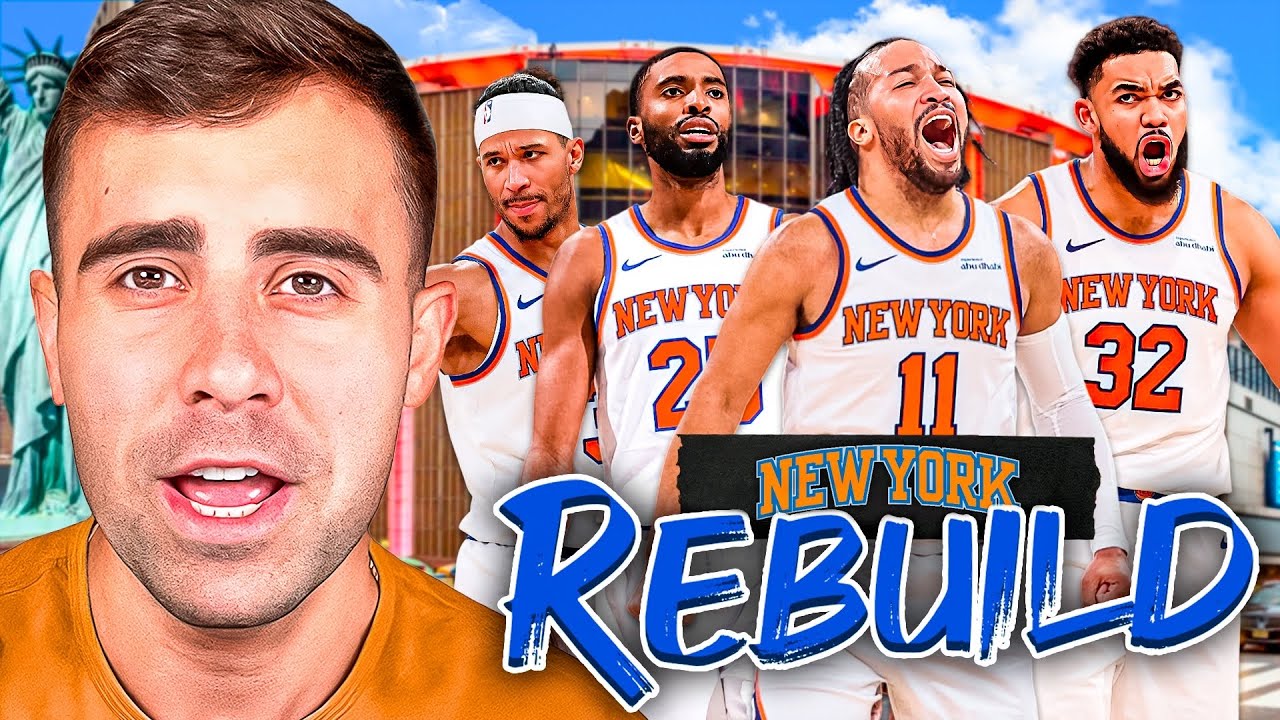 Rebuilding the New York Knicks in NBA 2K26