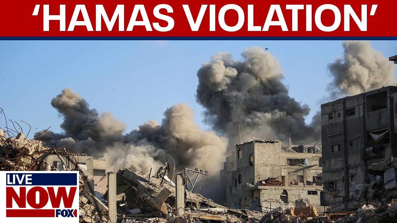 Israeli briefing amid ceasefire violation  | LiveNOW from FOX