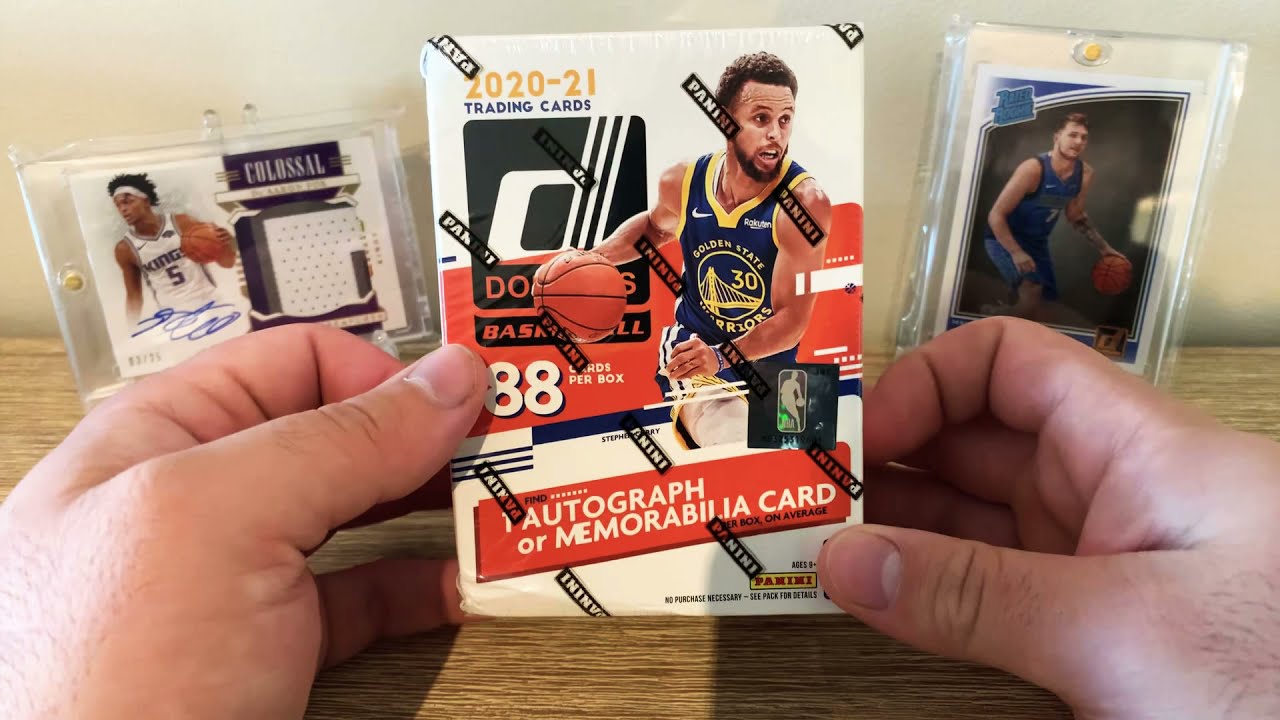 2020-21 Panini Donruss Basketball Blaster Box