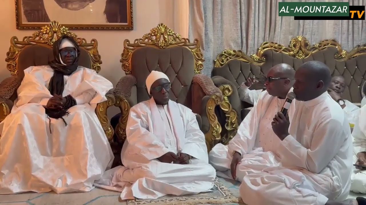 La ziarra de Seydina Mandione Lahi auprès du nouveau khalife Seydina Mouhamadou al amine lahi thiaw