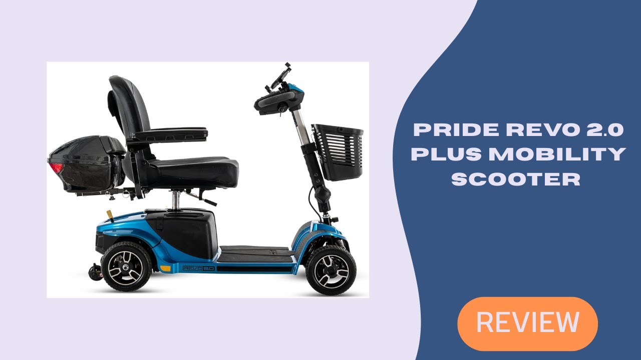 Pride Revo 2.0 Plus Mobility Scooter | Heavy Duty 4-Wheel Portable Scooter Review