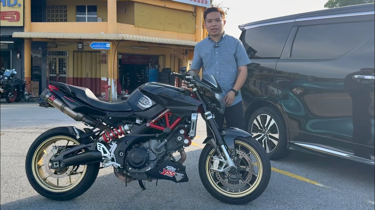 Muka 100 ! 2017 Aprilia Shiver 750 Akrapovic Exhaust “ For Sales ! G.C.Ann Motor 