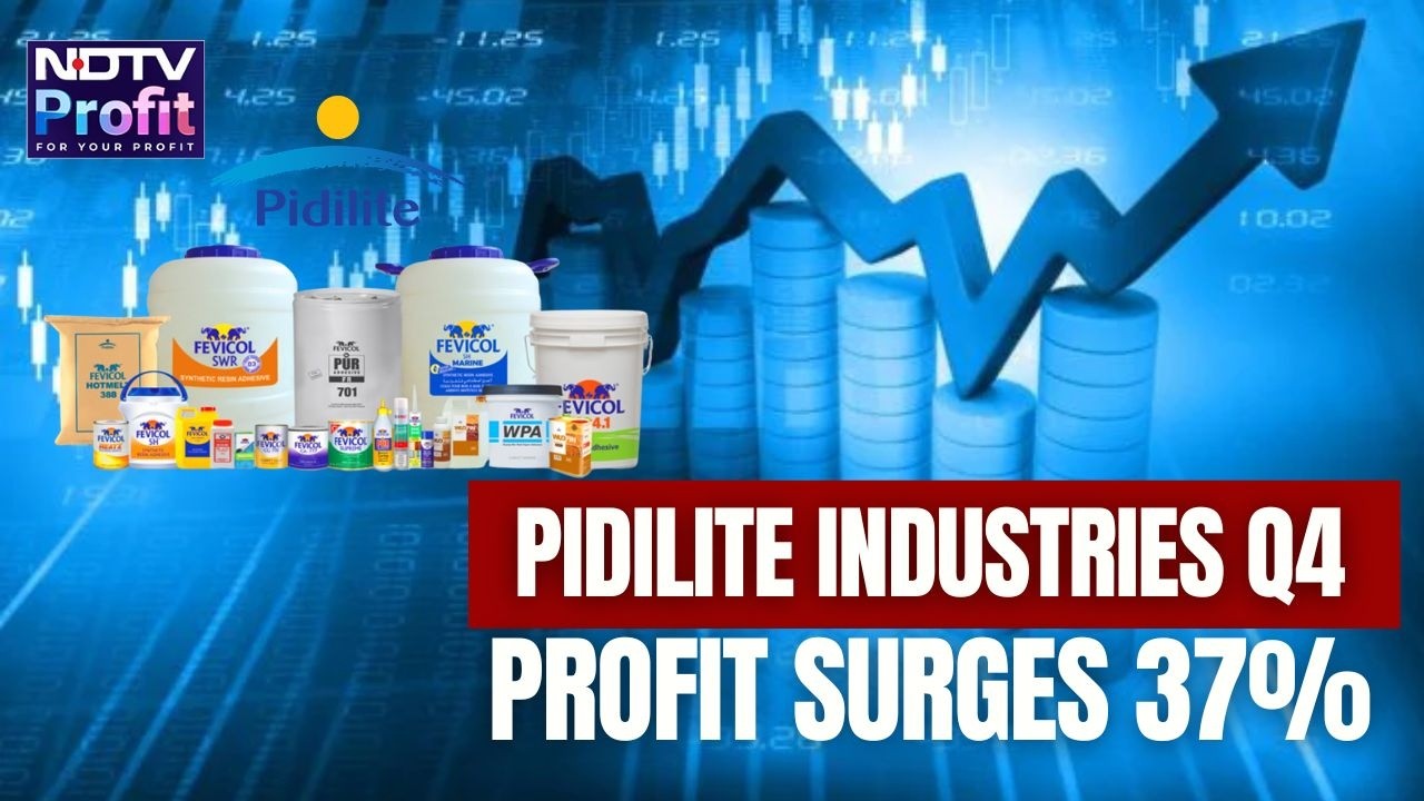 Результаты Pidilite Industries за 4 квартал: чистая прибыль выросла на 37% и составила 579 крор р...