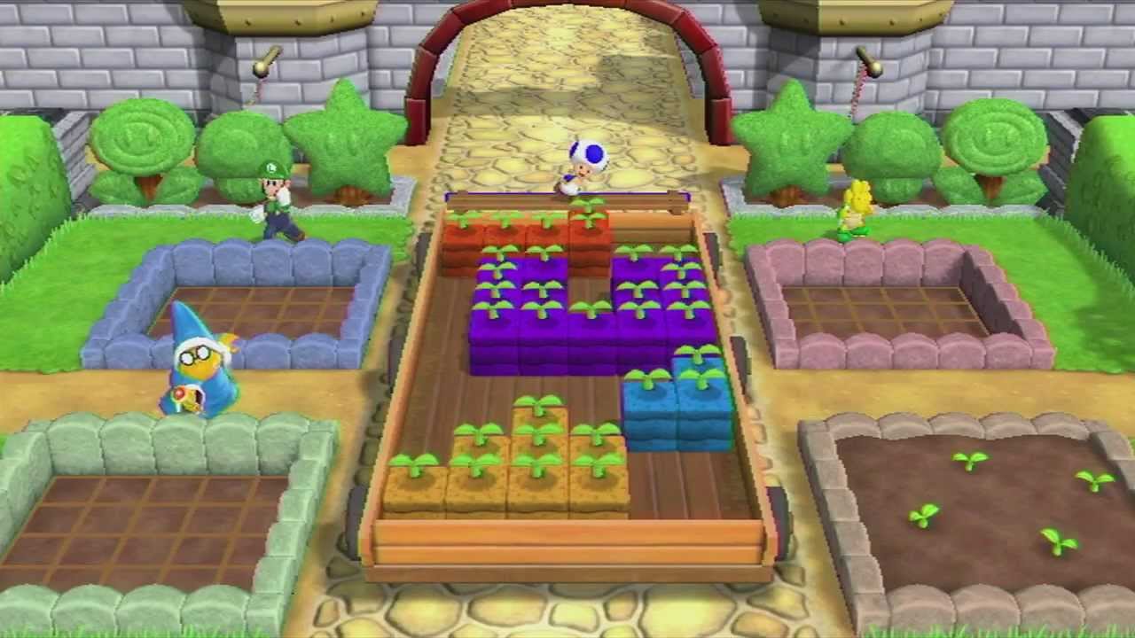 Mario Party 9 - Garden Battle