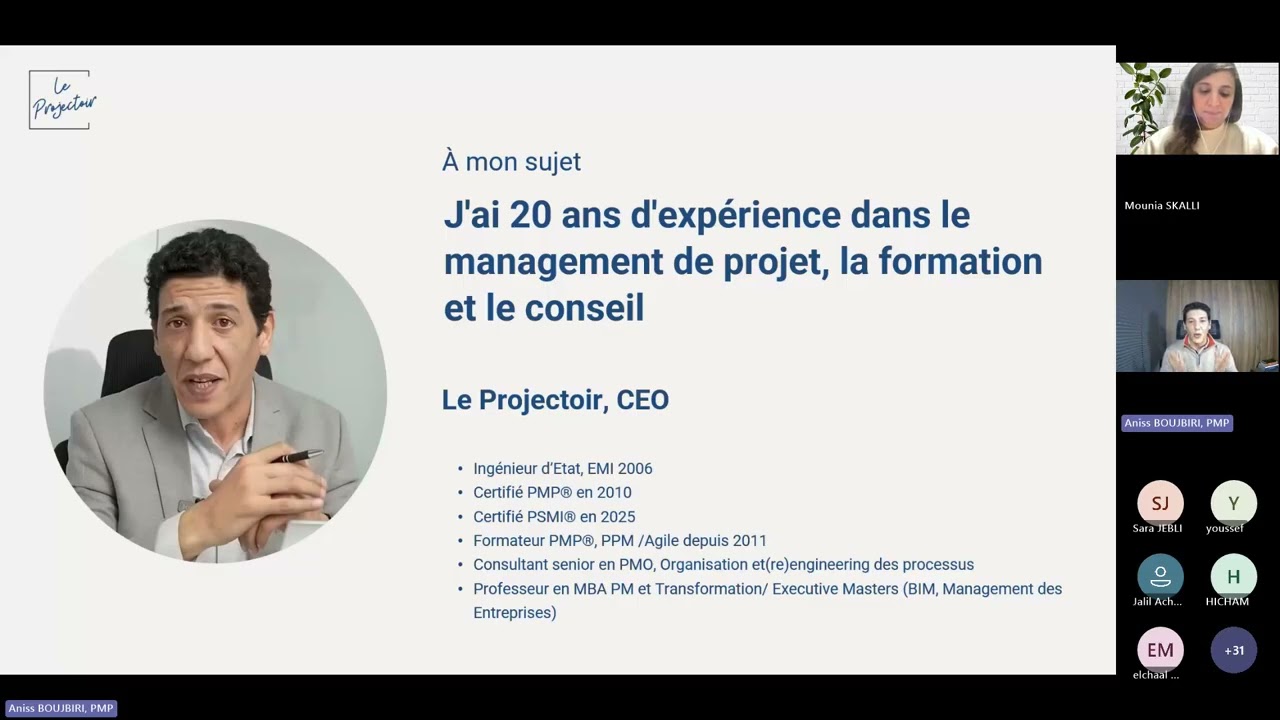 Webinaire - Décrochez votre certification PMP en 2026 | Clés et stratégies de préparation