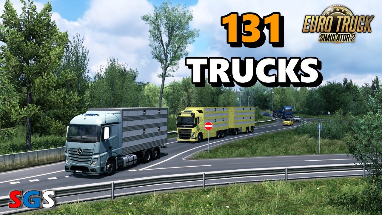 |ETS2 1.43| Truck Traffic Pack by Jazzycat v7.0.1 [Traffic Mod]