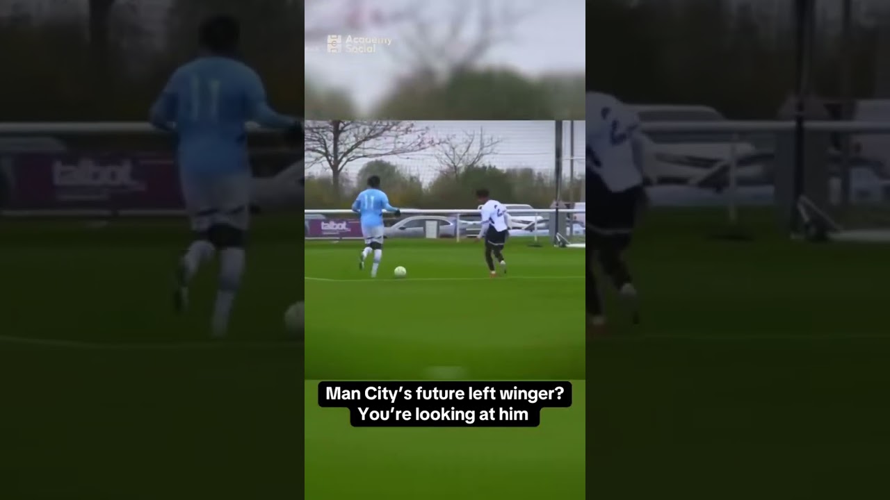 Reigan Heskey is the future for Man City! An incredible baller, forging his own path.