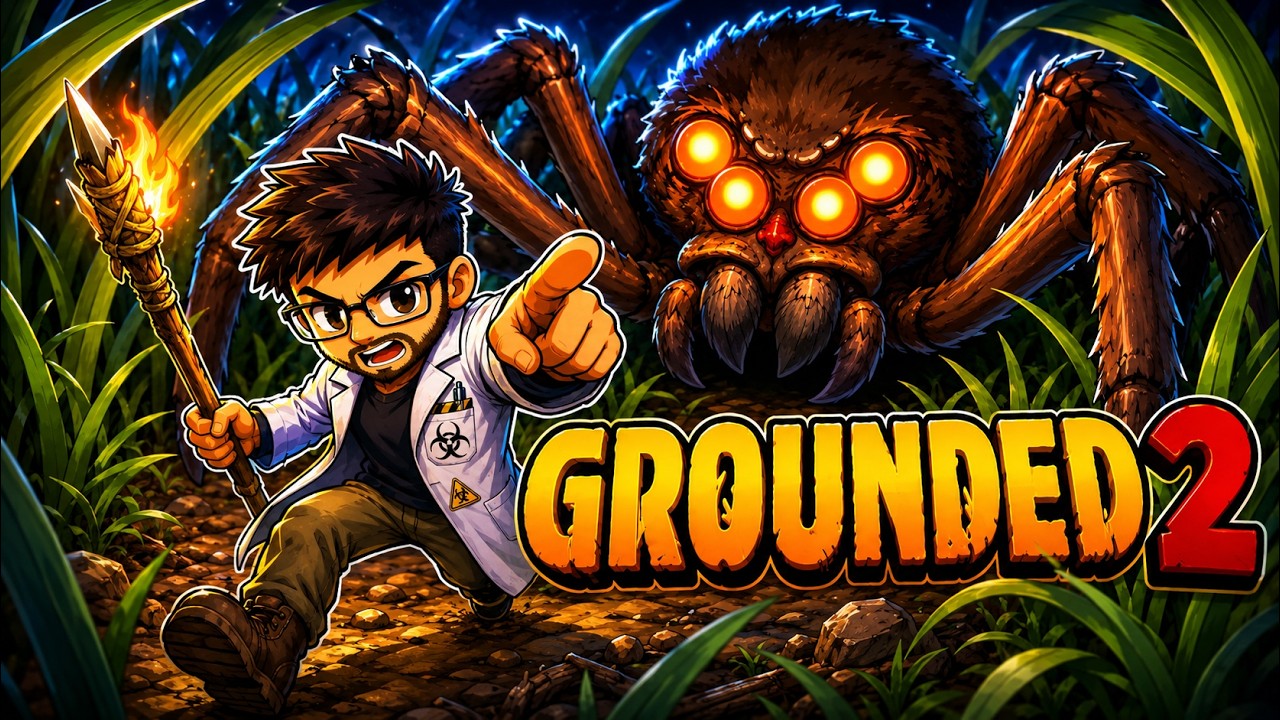 GROUNDED 2! Toxic Tangle frissítés, AXL bossfight #groundedgame #twitchvod