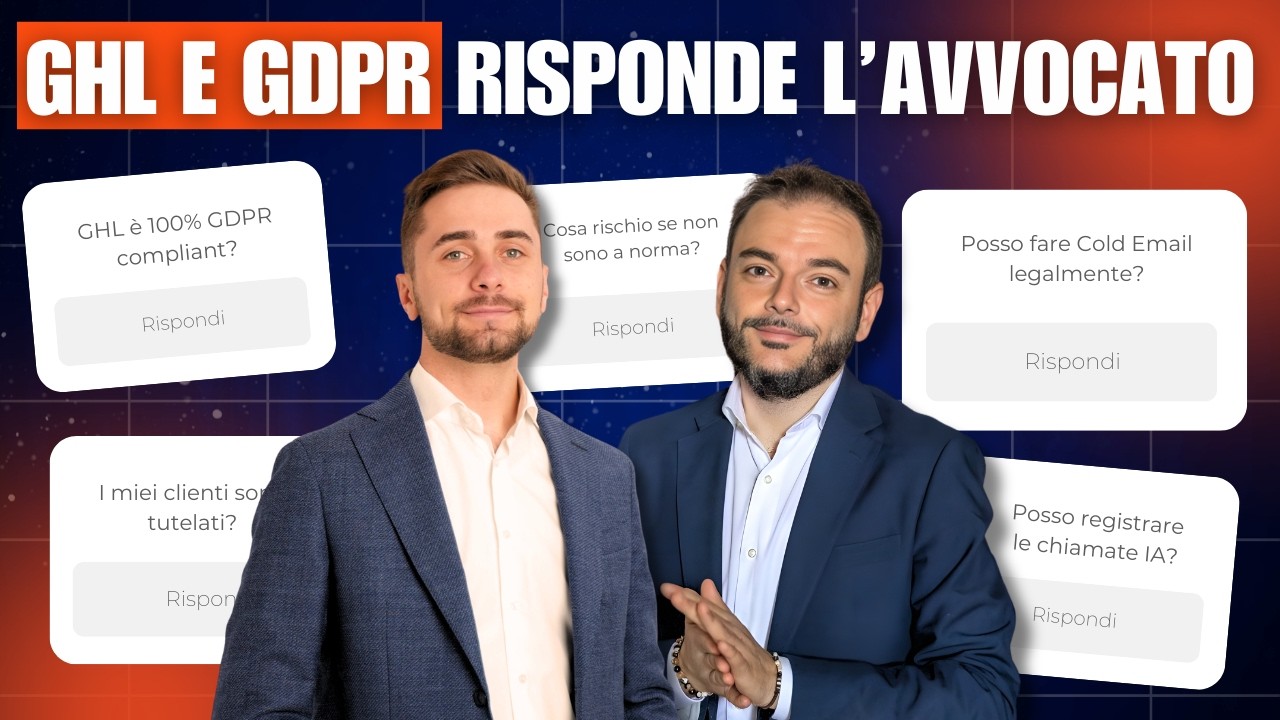 Go High Level è Illegale? Intervista con Alessandro Vercellotti | Avvocato del Digitale