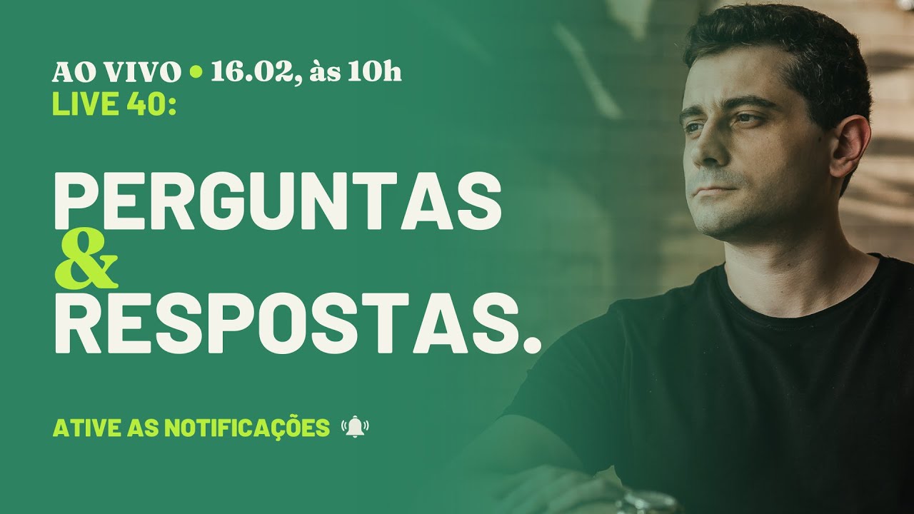 Perguntas e Respostas | Ative as notificações.