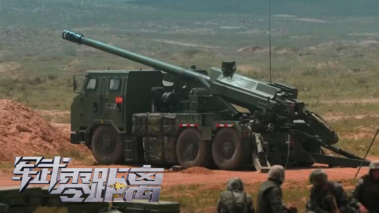 震撼！解放军众多明星武器装备集体亮相演训场：实拍大批武装直升机空中突击 新型轮式突击炮猛烈开火！「军武零距离」20210212 | 军迷天下