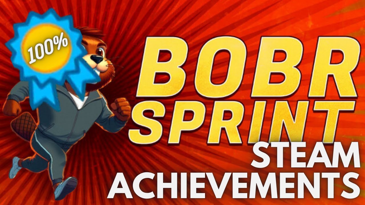 [STEAM] 100% All Achievements Gameplay: BOBR SPRINT