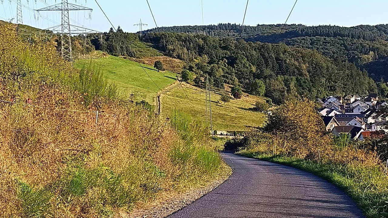 Die erste Fahrt- Eine tolle Tagestour.2. Gönnersdorf über Campingplatz . Bad Breisig  .  21.09.2024