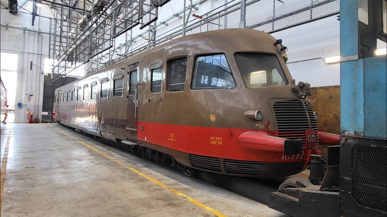 Aln 772 in restauro a Fondazione FS