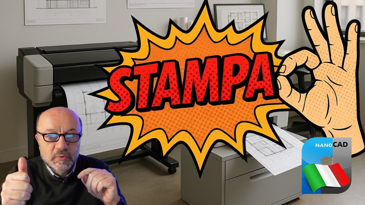 Come stampare in nanoCAD free