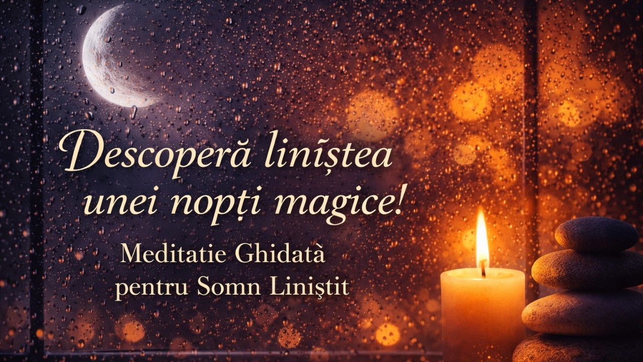 Descoperă liniștea unei nopți magice! - Meditație Ghidatǎ pentru Somn Liniștit