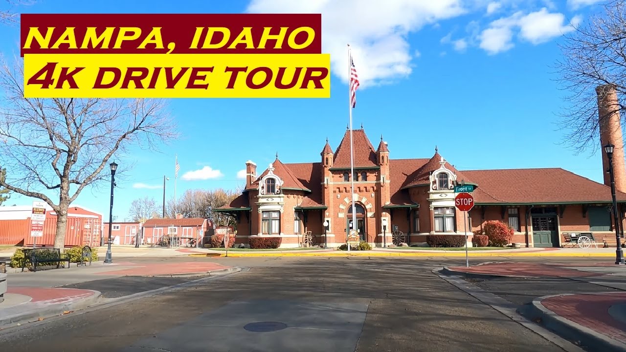 Nampa, Idaho | 4k Driving Tour | Dashcam