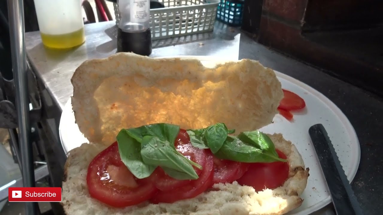How to Make Neapolitan. Panuozzo ( Traditional Street Food) with Maestro. Massimo Nocerino