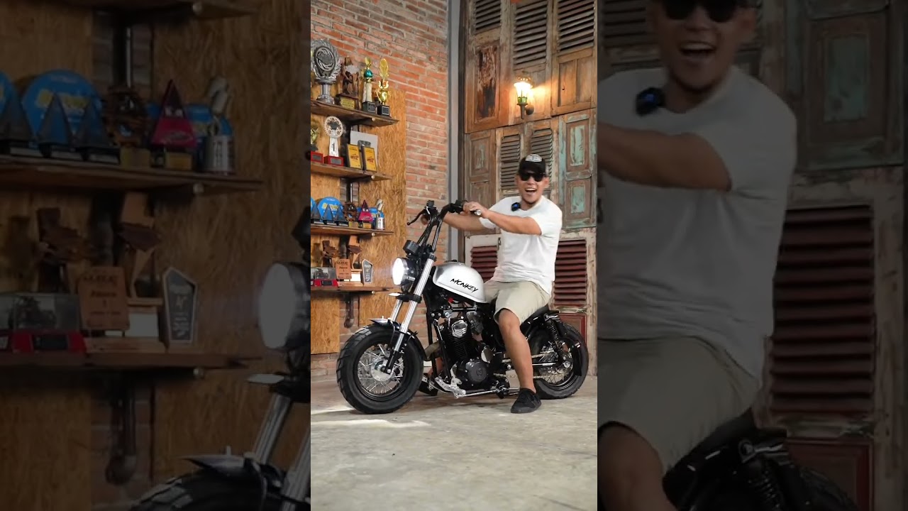 Bobber Honda Monkey 🔥💯💯
