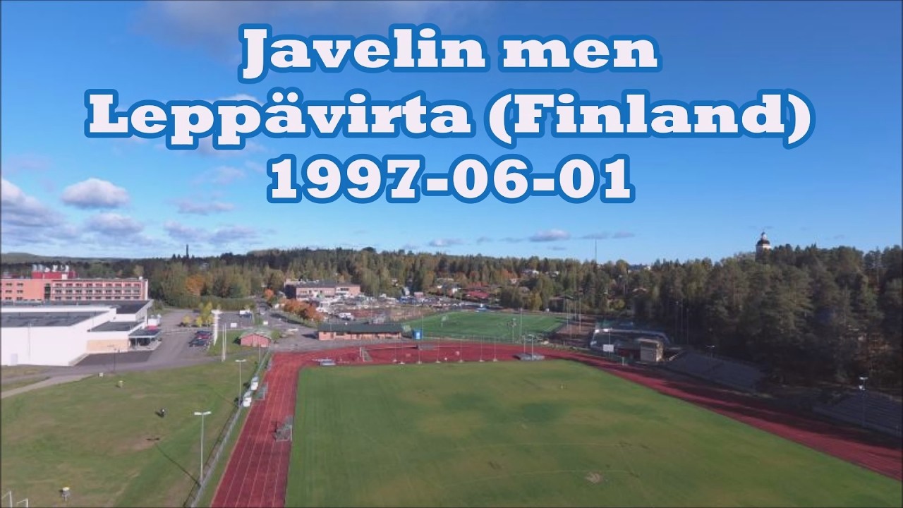 Javelin men Leppävirta (Finland) 1997-06-01.