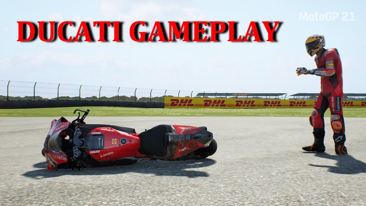 MotoGP 21 - Desmosedici Gp21 Gameplay - [PC Game 1080p]